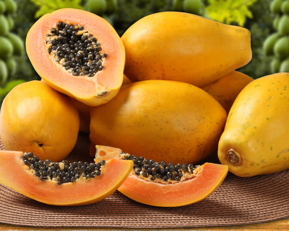 תשעה חודשים בלי סלט פפאיה? (צילום: Shutterstock) פפאיה