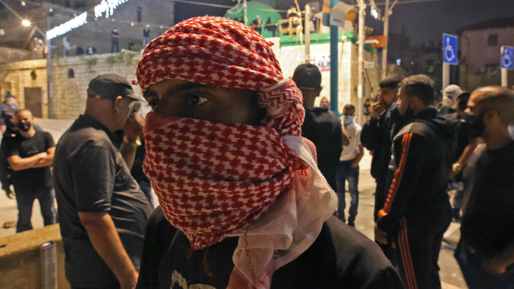 Intercommunal riots in Arab-Jewish city of Lod in 2021 (Photo: AFP) לוד