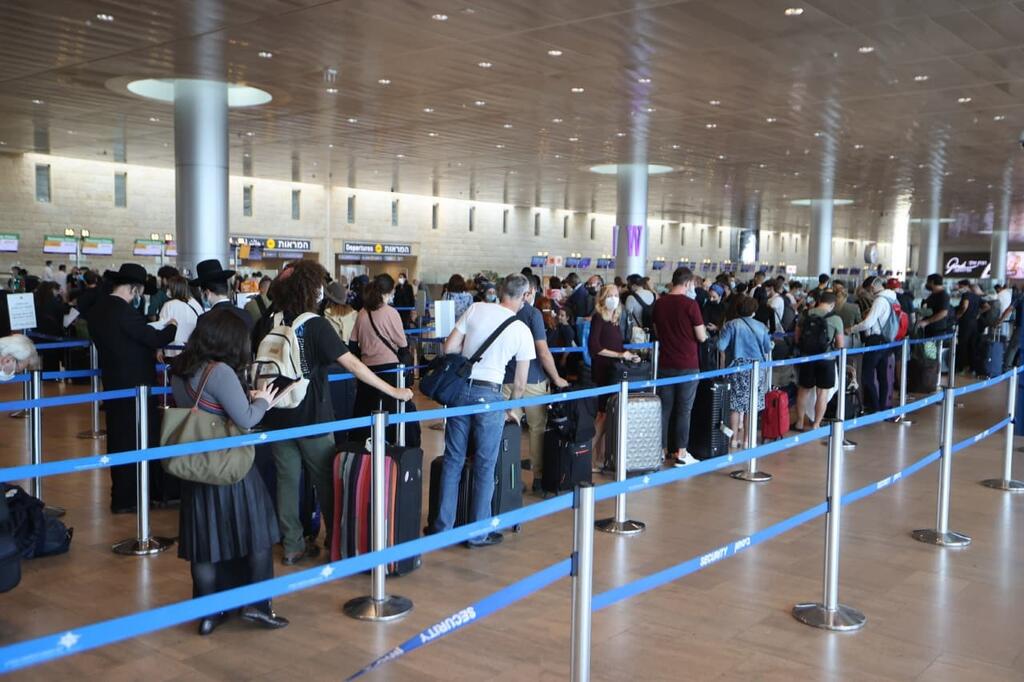 Ben Gurion airport (Photo: Moti Kimhi) עומסים בנתב"ג