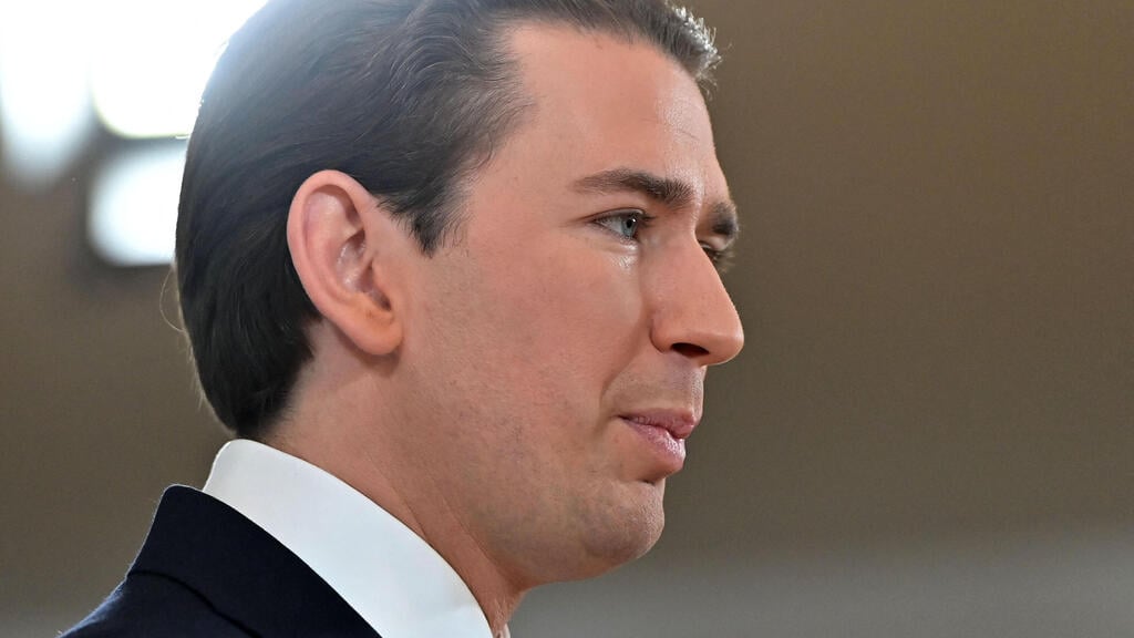 Sebastian Kurz (Photo: AFP) סבסטיאן קורץ לשעבר קנצלר אוסטריה מודיע על פרישה מהפוליטיקה