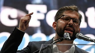 גבריאל בוריץ' ה נשיא החדש של צ'ילה נאום הניצחון ב סנטיאגו