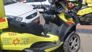 זירת אירוע הירי בכפר סבא