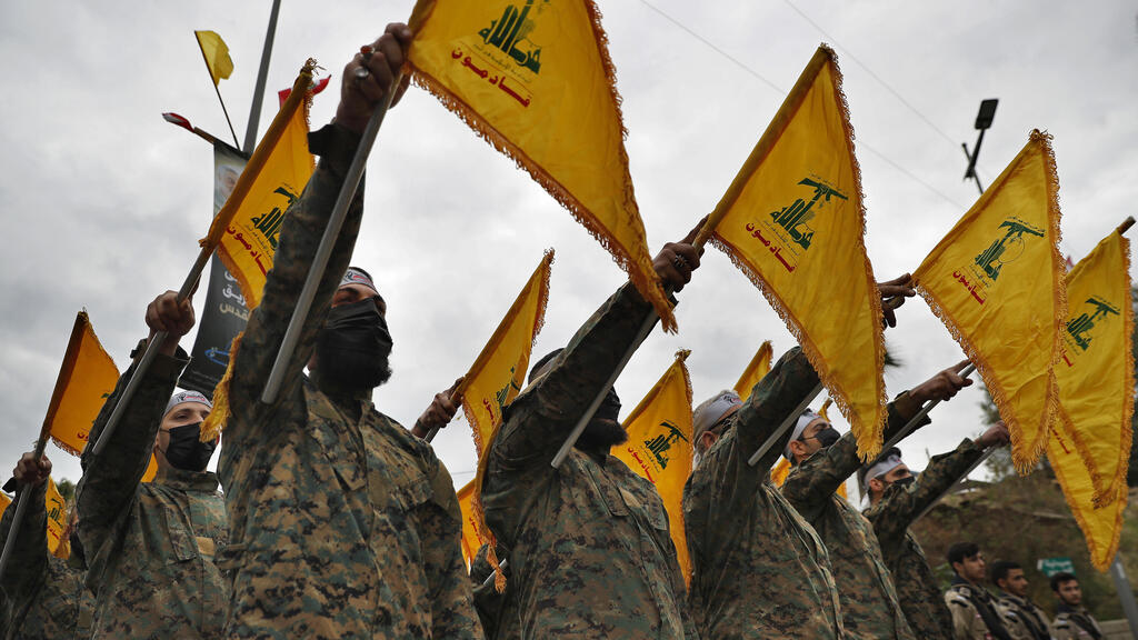 Hezbollah terrorists (Photo: AP) לוחמי חיזבאללה