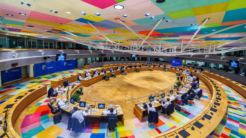EU summit in Brussels (Photo: AFP) פסגת מנהיגי האיחוד האירופי ב בריסל