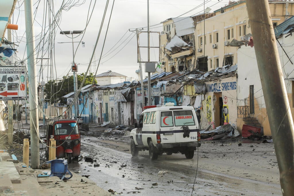 Mogadishu (Photo: Reuters) מתקפת טרור מלון ב מוגדישו סומליה פיגוע