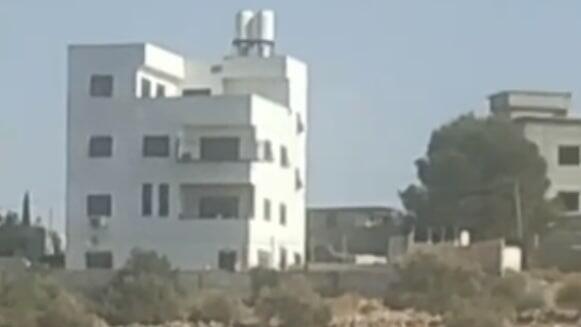 זירת העימותים ליד שכם