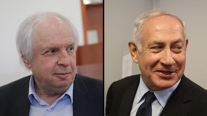 נתניהו ואלוביץ' (צילום: מוטי קמחי, אלכס קולומויסקי) נתניהו ואלוביץ'