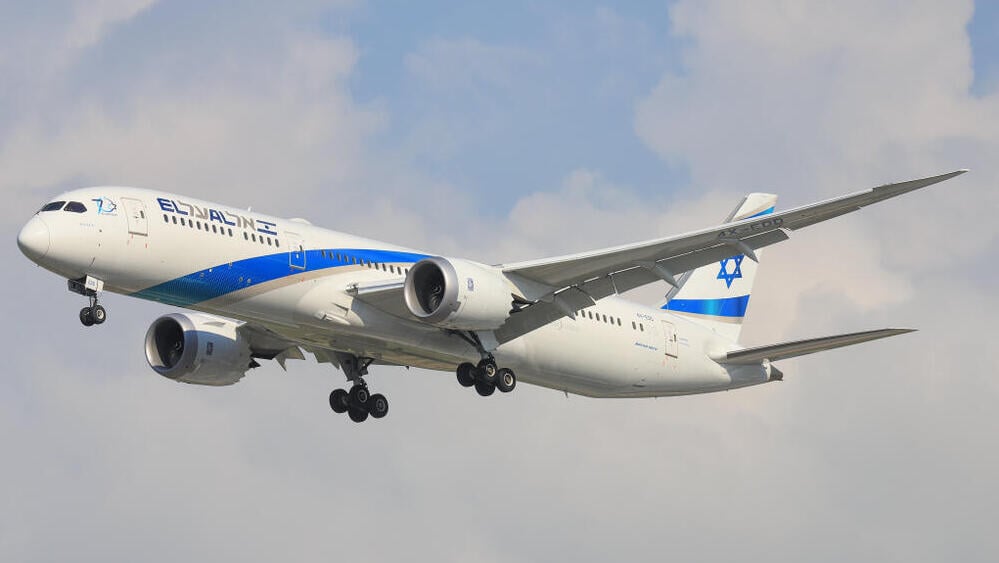 מטוס דרימליינר של אל על (צילום: shutterstock) מטוס דרימליינר של אל על