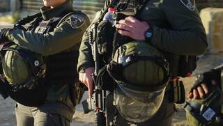 לוחמי מג"ב בשטח