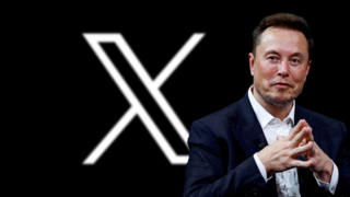 אילון מאסק והלוגו החדש