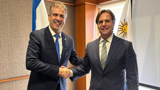 פגישת שרי החוץ הישראלי והאורוגוואי