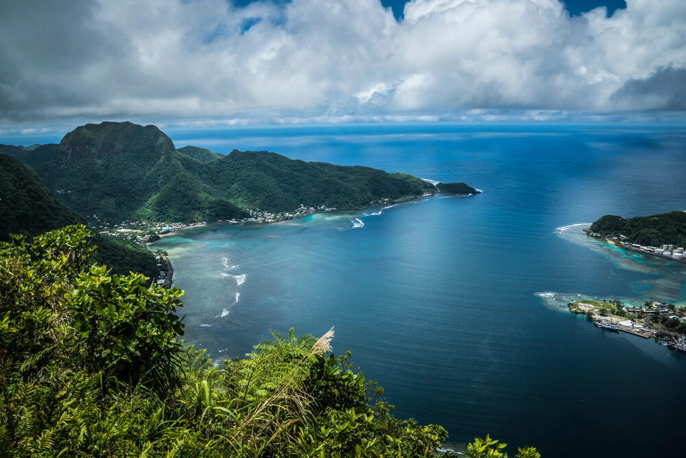 Pago Pago, the capital of American Samoa (Photo: Shutterstock) פאגו פאגו, בירת סמואה האמריקנית