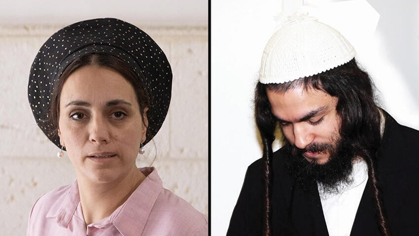 הגנה על עמירם בן אוליאל - וכעת טוענת: "אין דבר כזה מחבל יהודי" (צילום: יריב כץ, אלכס קולומויסקי) עמירם בן אוליאל לימור סון הר מלך