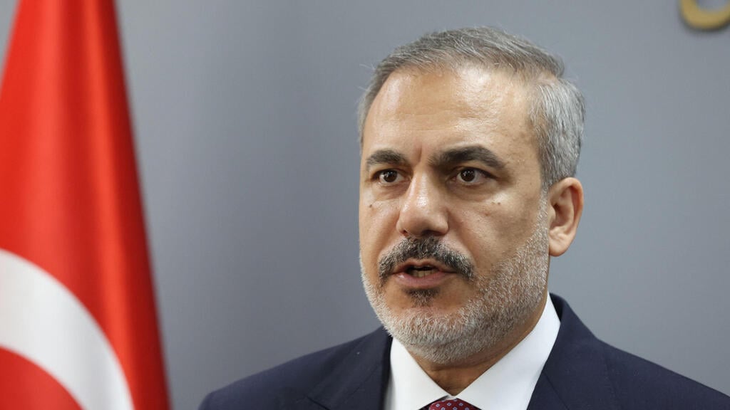 Hakan Fidan (Photo: ANWAR AMRO / AFP) הקאן פידאן שר החוץ של טורקיה