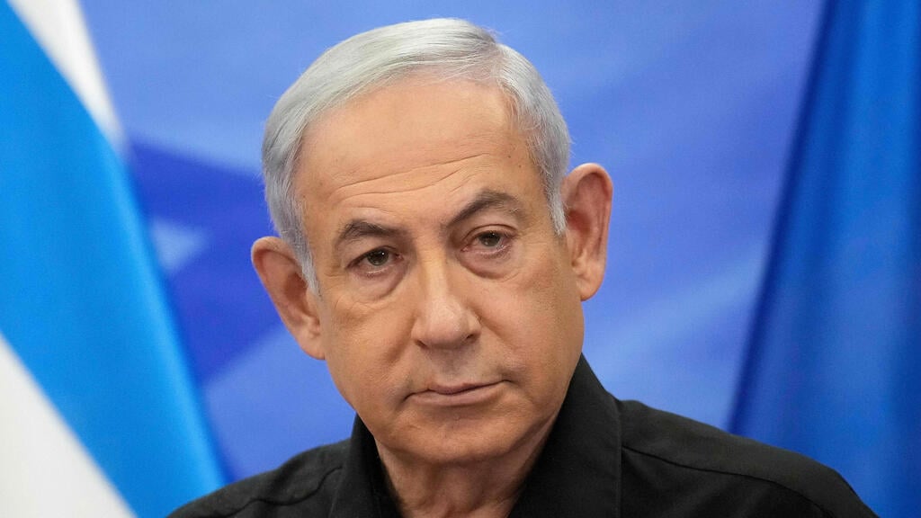 Prime Minister Benjamin Netnyahu (Photo: Christophe Ena / POOL / AFP ) ראש הממשלה בנימין נתניהו נפגש עם נשיא צרפת עמנואל מקרון