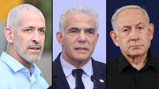בנימין נתניהו יאיר לפיד רונן בר בנימין נתניהו יאיר לפיד רונן בר