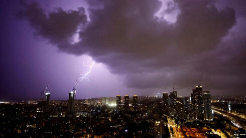 בזמן שישנתם: שיאניות המשקעים מהלילה – והתחזית הגשומה, רגע לפני „ביירון” | צפו...