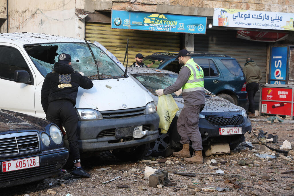 Israel eliminated Hamas operative in Lebanon (Photo: Reuters, Mohamed Azakir) אזור החיסול של אל-עארורי בביירות
