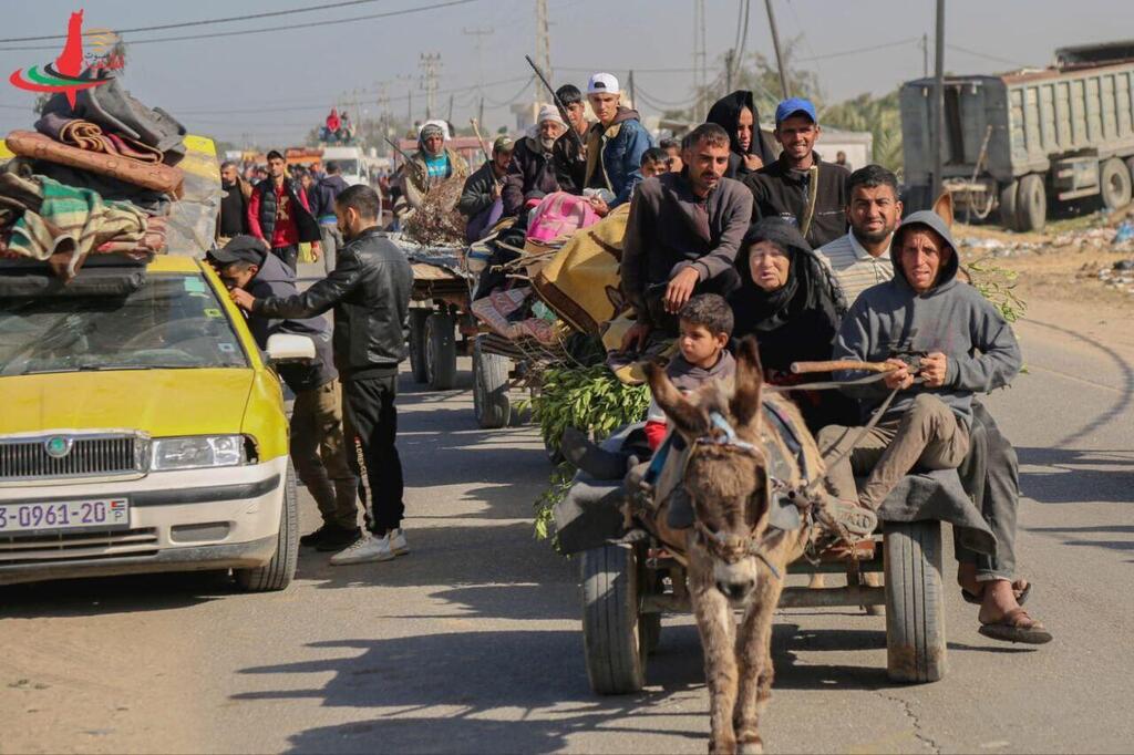 Voluntary emigration still on the table for Gaza? עזתים עוברים מחאן יונס לרפיח