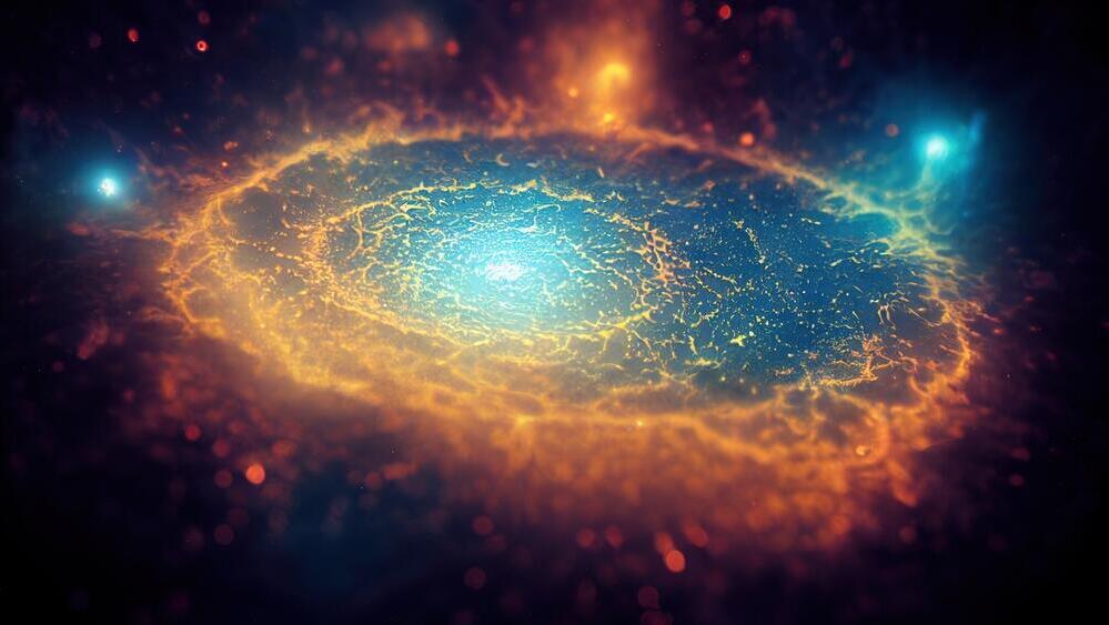 cosmic background radiation (Illustration: Declan Hillman, shutterstock) קרינת הרקע הקוסמית