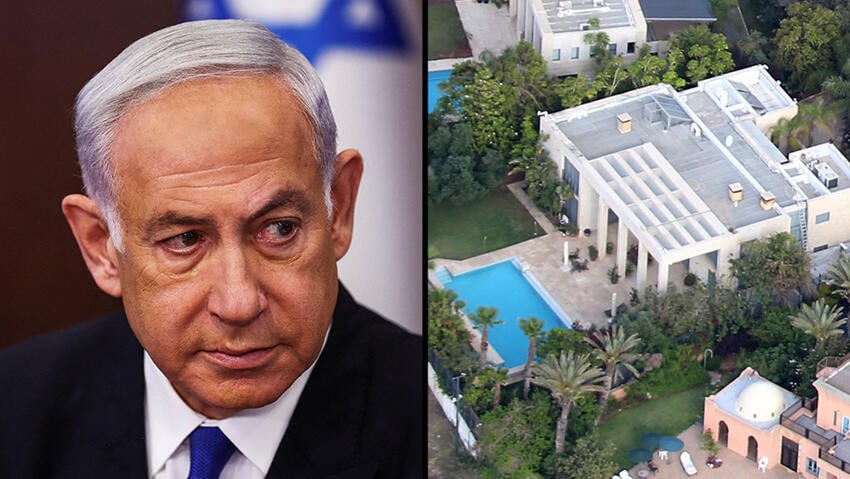 נתניהו והווילה בקיסריה 