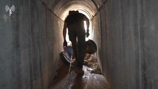 תיעוד מתוך המנהרה והשמדתה
