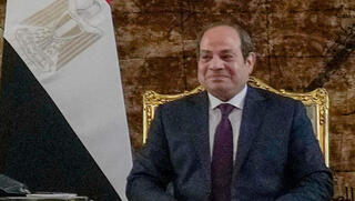 א־סיסי בפגישה עם בלינקן בקהיר