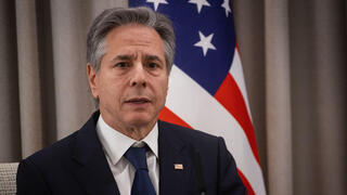 יצחק הרצוג ואנתוני בלינקן בפגישתם ביום ה-124 למלחמה