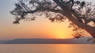 זריחה בכינרת