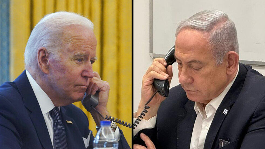 US President Joe Biden and Prime Minister Benjamin Netanyahu (Photo: Susan Walsh / AP, Prime Minister's Office) בנימין נתניהו, ג'ו ביידן