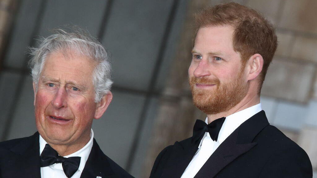 King Charles and Prince Harry (Photo: Keith Mayhew/Getty Images) הנסיך הארי המלך צ'רלס