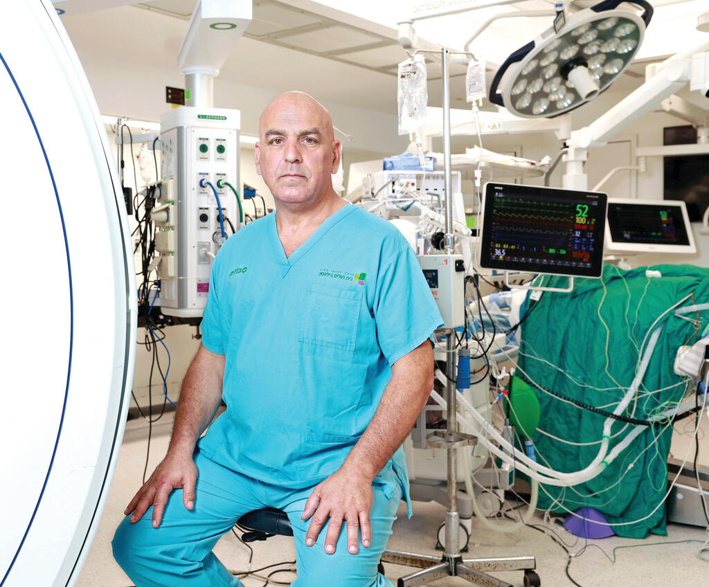 פרופ' שגיא הרנוף. "ניתוח מורכב שדורש מיומנות גבוהה" (צילום: דנה קופל) פרופ' שגיא הרנוף