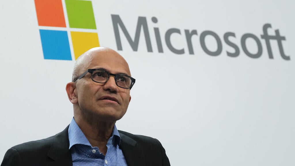 Microsoft CEO Satya Nadella (Photo: Getty Images) סאטיה נאדלה מנכ"ל מיקרוסופט