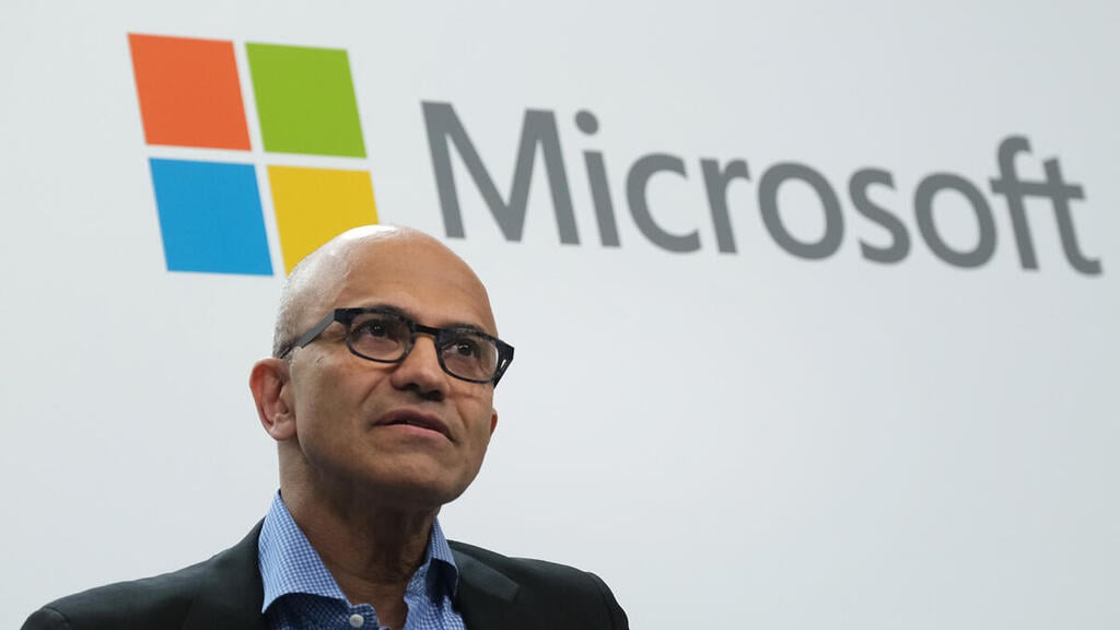 Microsoft CEO Satya Nadella (Photo: Gettyimages) סאטיה נאדלה מנכ"ל מיקרוסופט