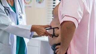 השמנה השמנת יתר מדידה באמצעות קליפר