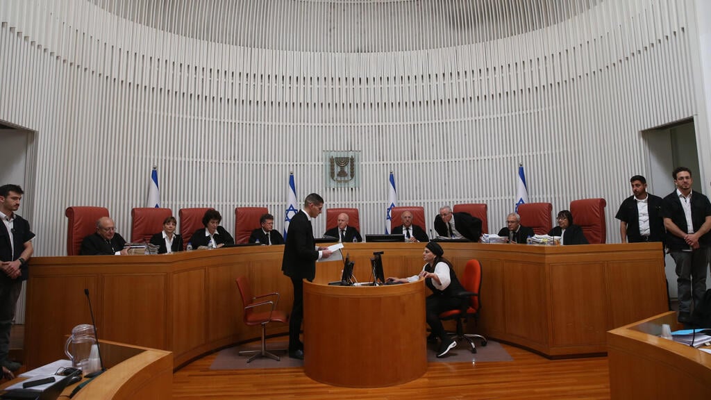 דיון בחוק הגיוס בבג"ץ (צילום: עמית שאבי) בג"ץ