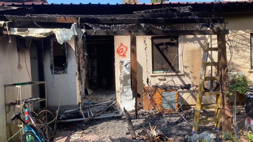 צילום: שיר אזולאי הרס בקיבוץ חולית