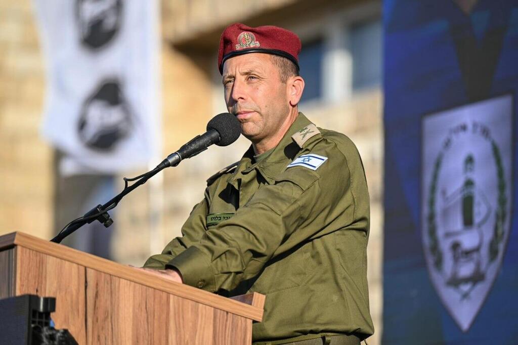 גם הוא במותקפים. אלוף פיקוד מרכז אבי בלוט (צילום: דובר צה"ל) אבי בלוט