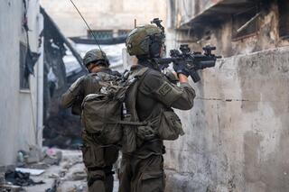 IDF troops operating in the West Bank