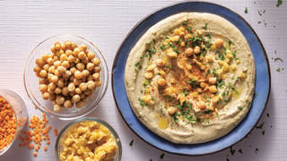  ממרח "חומוס"  מכל־הקטניות־שיש־בבית