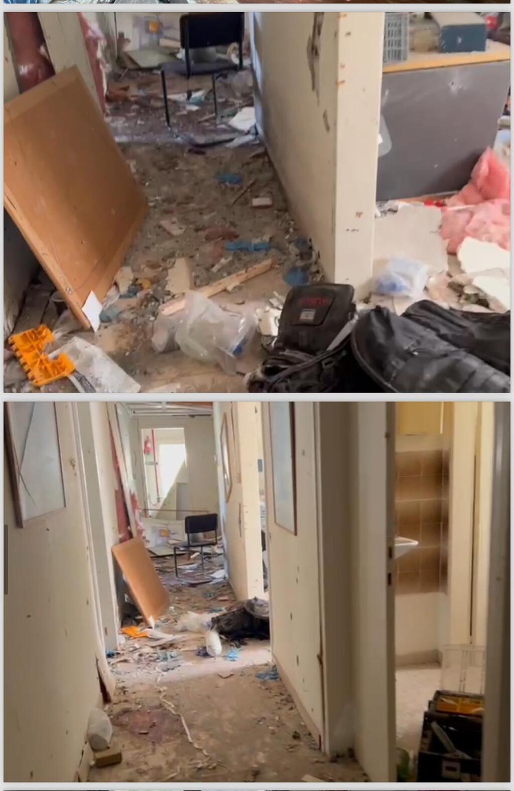 The clinic following Hamas' attack מרפאת השיניים בבארי לאחר טבח 7 באוקטובר