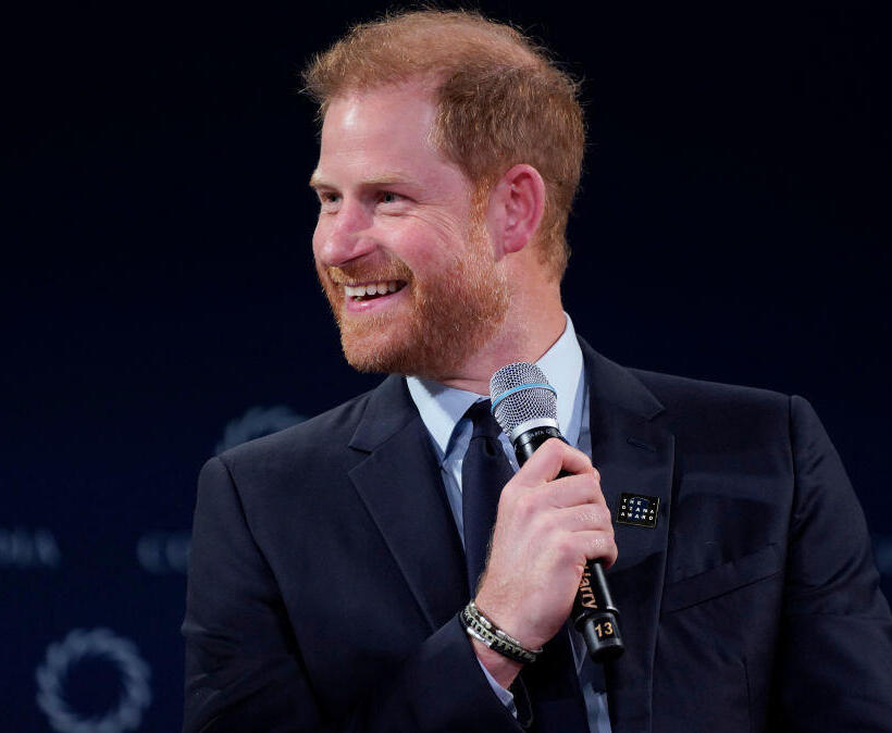 חיוך של מנצח. הנסיך הארי (צילום: Riccardo Savi/Getty Images for Concordia Summit) הנסיך הארי