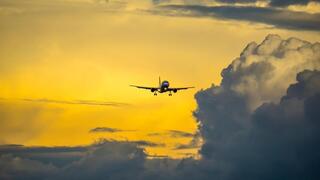 מטוס בשמיים