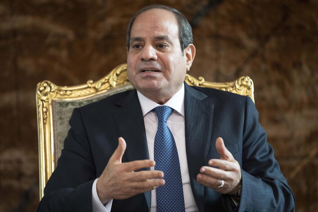 Egypt taking lead role in mediating with Arab partners (Photo: Jacquelyn Martin, AP) עבד אל-פתאח א-סיסי