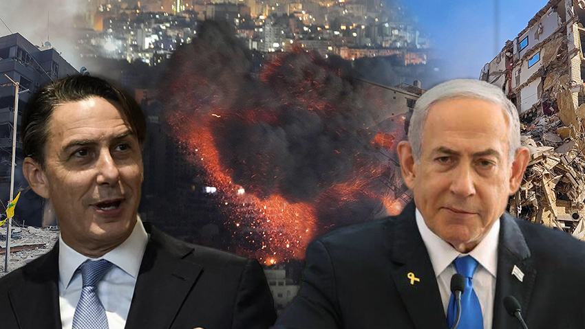 נתניהו והוכשטיין (צילום: אלכס קולומויסקי, AP Photo/Hussein Malla, REUTERS/Mohammed Yassin, AFP) בנימין נתניהו, עמוס הוכשטיין