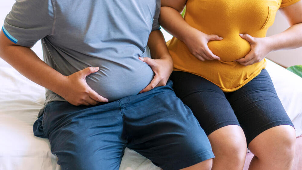 השמנה עודף משקל שומן דיאטה