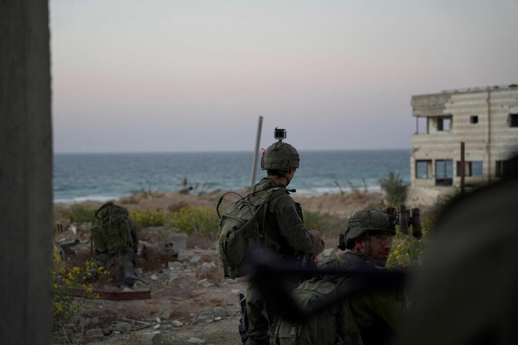 Photo: IDF אוגדת המילואים 252 סיימה את משימתה במרכז רצועת עזה ומעבירה בטקס קרבי את הפיקוד על הגזרה לאוגדה 99