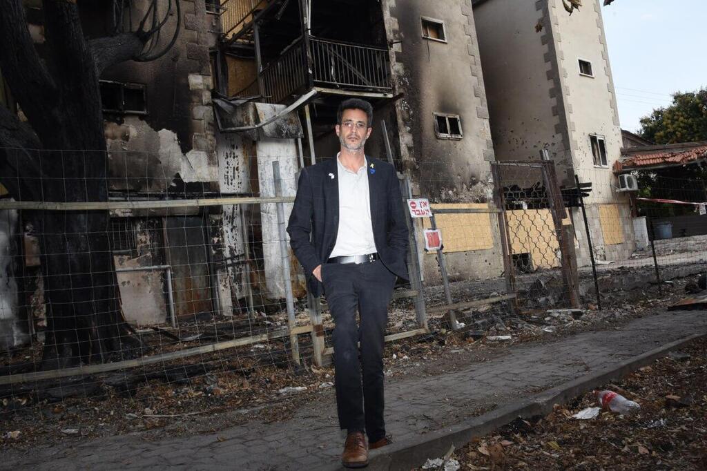 Kiryat Shmona mayor, Avihai Stern (Photo: Avihu Shapira) אביחי שטרן ראש עיריית קריית שמונה