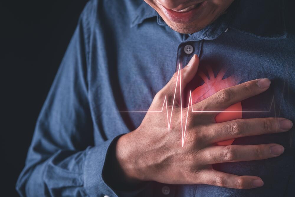 אילוסטרציה (צילום: shutterstock) התקף לב