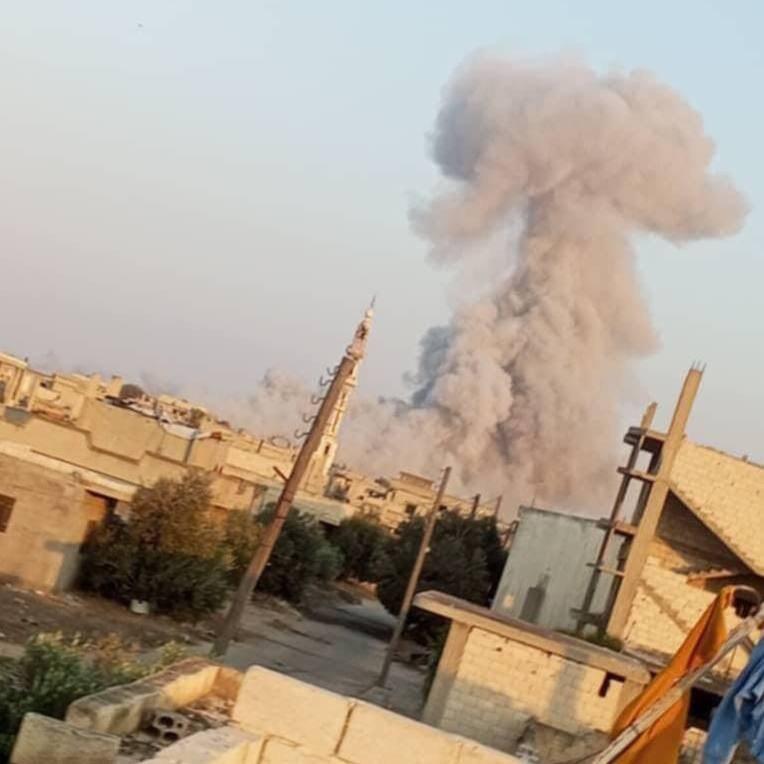 Israeli strikes in Al-Qusayr, Syria תקיפות באל-קוסייר שבסוריה בתאריך 5/11